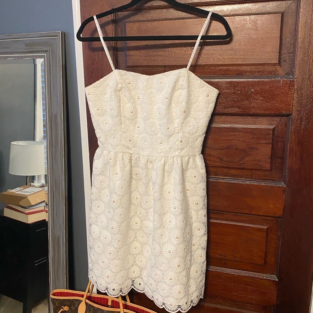 Lilly Pulitzer Payton Strapless Dress in White